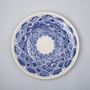 Everyday plates - "Wave" Handmade and handpainted stoneware plate - BAPTISTE VANDAELE – DESIGN GRAPHIQUE