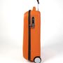 Accessoires de voyage - POP-UP, trolley bags in recycled rubber, color Sicily Orange - ZOOM BAGS