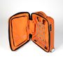 Accessoires de voyage - POP-UP, trolley bags in recycled rubber, color Sicily Orange - ZOOM BAGS