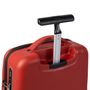 Accessoires de voyage - POP-UP, trolley bags in recycled rubber, color Pompeii Red - ZOOM BAGS