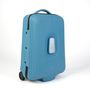 Travel accessories - POP-UP, trolley bags in recycled rubber, color Elba Light Blue - ZOOM BAGS