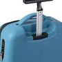 Travel accessories - POP-UP, trolley bags in recycled rubber, color Elba Light Blue - ZOOM BAGS