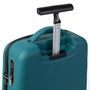 Accessoires de voyage - POP-UP, trolley bags in recycled rubber, color Turquoise Green - ZOOM BAGS