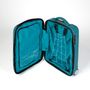 Accessoires de voyage - POP-UP, trolley bags in recycled rubber, color Turquoise Green - ZOOM BAGS