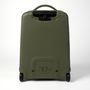 Travel accessories - POP-UP, recycled rubber wheeled suitcase, Tuscan Green color - ZOOM BAGS