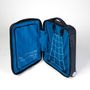 Travel accessories - POP-UP, trolley bags in recycled rubber, color Mediterranean Blue - ZOOM BAGS