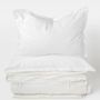 Linge de lit - Pure White - Parure de lit double - DEFLORIAN