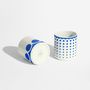 Tasses et mugs - Tasse à café sans poignée Blue Dots - ISUWA