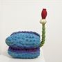 Sculptures, statuettes et miniatures - FRUIT - Durian bleu - LI SHUDAN