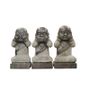 Decorative objects - Stone sculpture - See no evil, hear no evil, speak no evil - PAGODA INTERNATIONAL