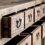 Consoles - Console en bois de pin recyclé marron 190x45x80 cm - VICAL