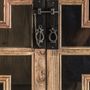 Wardrobe - Brown recycled pine wood display case 90x45x210 cm - VICAL