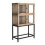 Wardrobe - Modular showcase in brown recycled pine wood 85x40x85 cm - VICAL