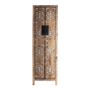 Armoires - Armoire en bois de pin recyclé marron 65x45x210 cm - VICAL