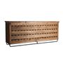Other tables - Brown recycled pine wood counter 250x73x103 cm - VICAL