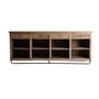 Other tables - Brown recycled pine wood counter 250x73x103 cm - VICAL