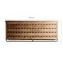 Other tables - Brown recycled pine wood counter 250x73x103 cm - VICAL
