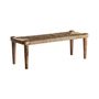 Bancs - Banc en bois de mangue marron 120x41x41 cm - VICAL