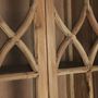 Armoires - Vitrine en bois d´orme marron 80x40x178 cm - VICAL