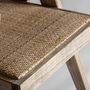 Chaises - Chaise en bois d´orme marron 57x59x85 cm - VICAL