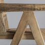 Chaises - Chaise en bois d´orme marron 57x59x85 cm - VICAL