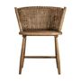 Chaises - Chaise en bois de sapin marron 61x53x85 cm - VICAL