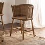 Chaises - Chaise en bois de sapin marron 61x53x85 cm - VICAL