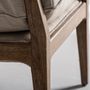 Armchairs - Nounces brown ash wood armchair 65x74x78 cm - VICAL