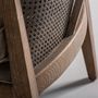 Armchairs - Nounces brown ash wood armchair 65x74x78 cm - VICAL