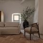 Armchairs - Nounces brown ash wood armchair 65x74x78 cm - VICAL