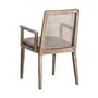 Chaises - Chaise en bois de frêne blanc cassé 57x60x86 cm - VICAL