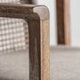 Chaises - Chaise en bois de frêne blanc cassé 57x60x86 cm - VICAL
