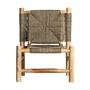 Armchairs - Brown raffia armchair 61x61x80 cm - VICAL