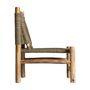 Armchairs - Brown raffia armchair 61x61x80 cm - VICAL