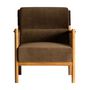 Armchairs - Camel rattan armchair 73x85x86 cm - VICAL