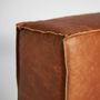 Sofas - Modular sofa in brown birch wood 24x83x54 cm - VICAL