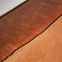 Sofas - Modular sofa in brown birch wood 24x83x54 cm - VICAL
