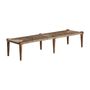 Bancs - Banc en jute marron 191x41x44 cm - VICAL