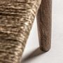 Bancs - Banc en jute marron 191x41x44 cm - VICAL