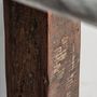 Other tables - Bar table in gray mango wood 70x70x77 cm - VICAL