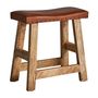 Repose-pieds - Repose- pied en bois de mangue marron 41x16x46 cm - VICAL