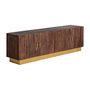 Meubles TV - Meuble tv en bois de mangue marron 200x42x62 cm - VICAL