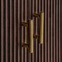 Meubles TV - Meuble tv en bois de mangue marron 200x42x62 cm - VICAL