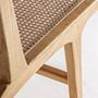 Armchairs - Brown birch wood armchair 65x80x68 cm - VICAL