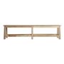 Bancs - Banc en bois de teck marron 182x37x47 cm - VICAL