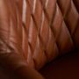 Chairs - Office chair in black mango wood 61x58x95 cm - VICAL