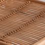 Chairs - Brown rattan chair 53x56x81 cm - VICAL
