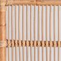Chairs - Brown rattan chair 53x56x81 cm - VICAL