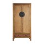 Wardrobe - Brown elm wood cabinet 100x55x200 cm - VICAL