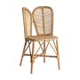 Chairs - Brown rattan chair 47x50x84 cm - VICAL